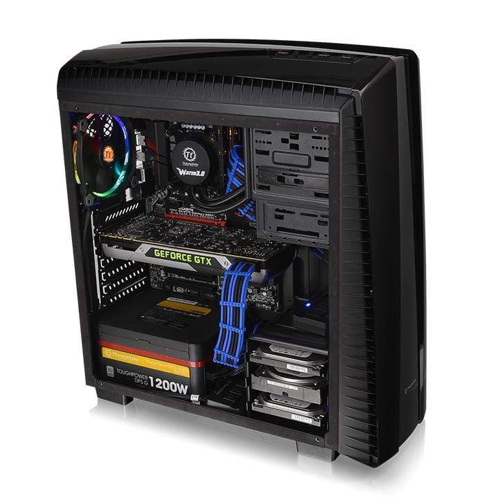 Thermaltake Versa N27 Midi Tower Black Gaming PC Case CA-1H6-00M1WN-00