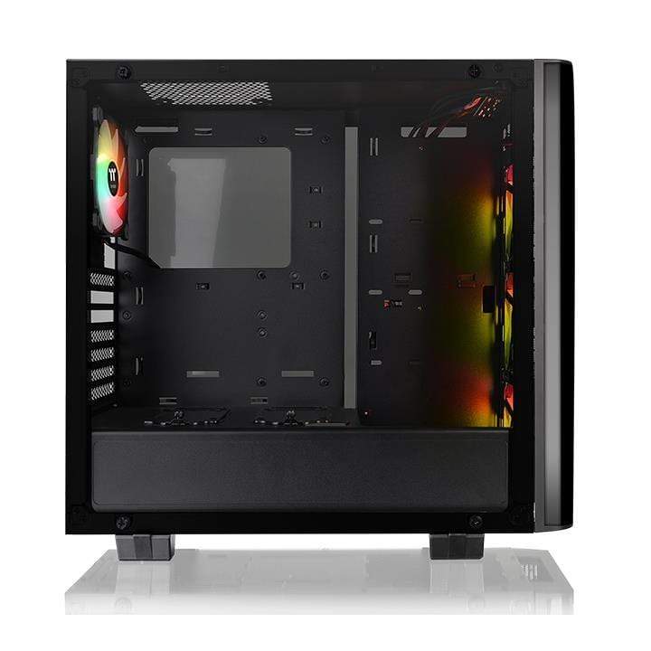 Thermaltake View 21 TG RGB Plus Midi Tower Black Gaming PC Case CA-1I3-00M1WN-05