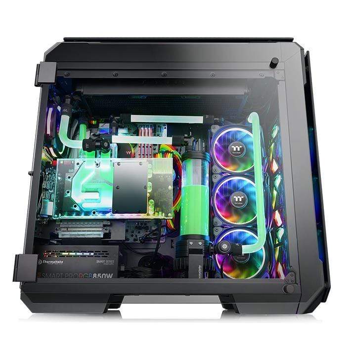 Thermaltake View 71 TG RGB Plus Full Tower Black Gaming PC Case CA-1I7-00F1WN-02