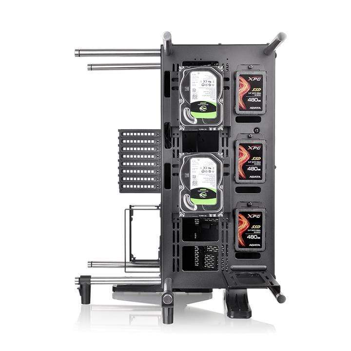 Thermaltake Core P90 Midi Tower Black and Transparent PC Case CA-1J8-00M1WN-00