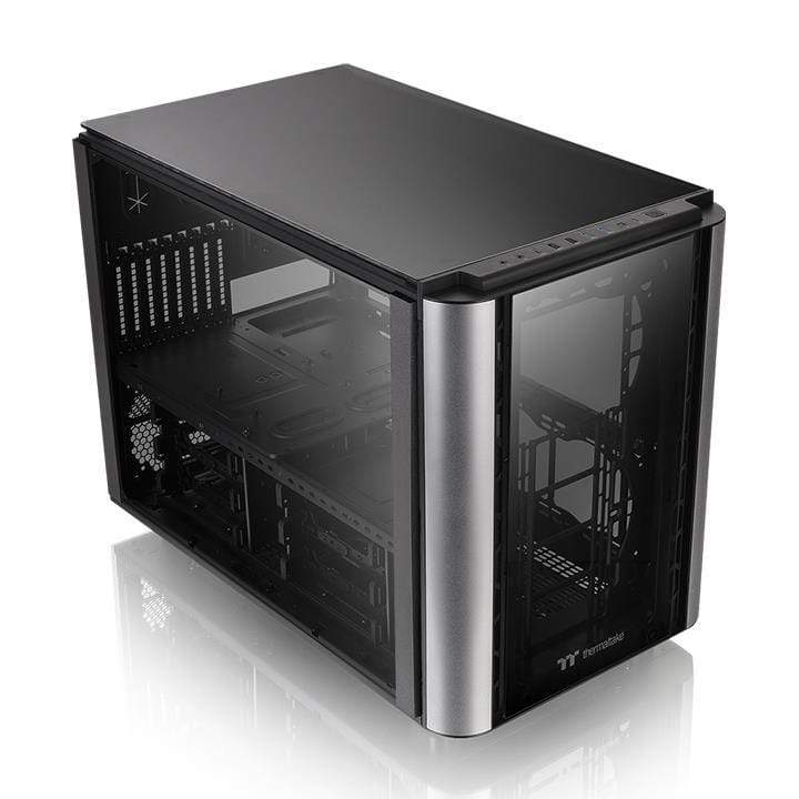 Thermaltake Level 20 XT Cube Black and Silver PC Case CA-1L1-00F1WN-00