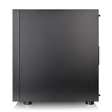 Thermaltake H100 TG Midi Tower Black PC Case CA-1L4-00M1WN-02