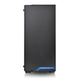 Thermaltake H100 TG Midi Tower Black PC Case CA-1L4-00M1WN-02