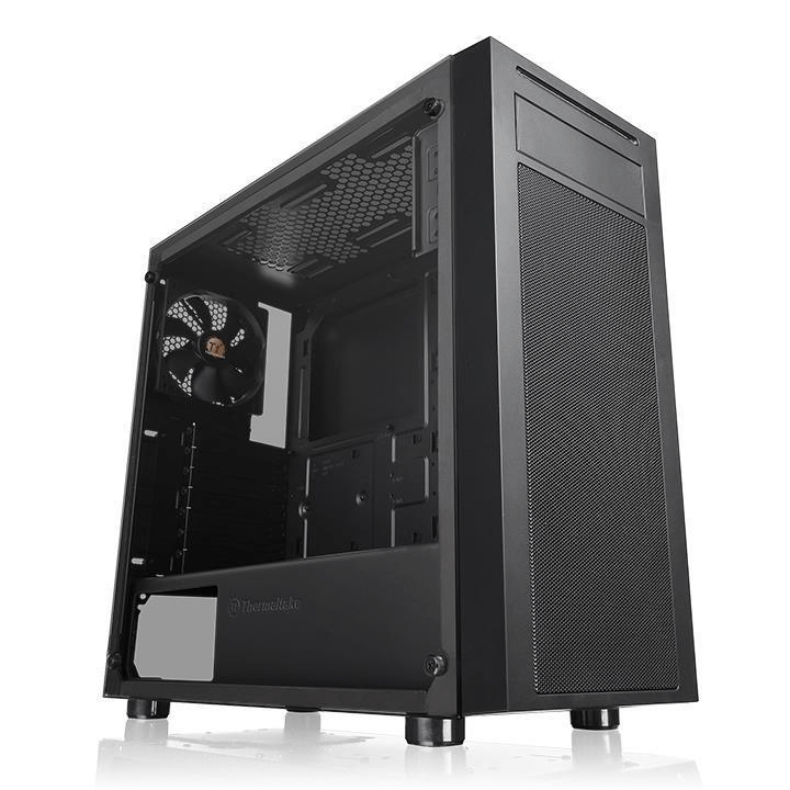 Thermaltake Versa J22 TG Midi Tower Black Gaming PC Case CA-1L5-00M1WN-00