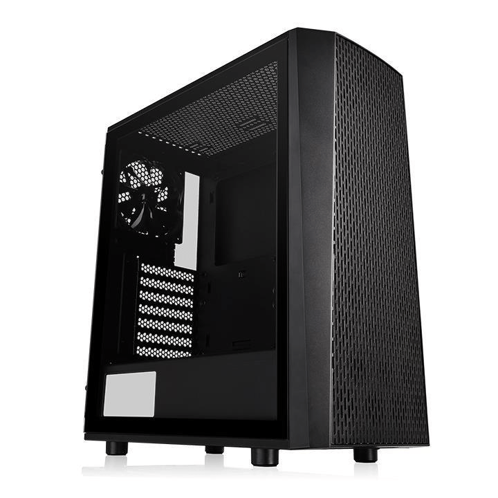 Thermaltake Versa J24 TG Midi Tower Black PC Case CA-1L7-00M1WN-00