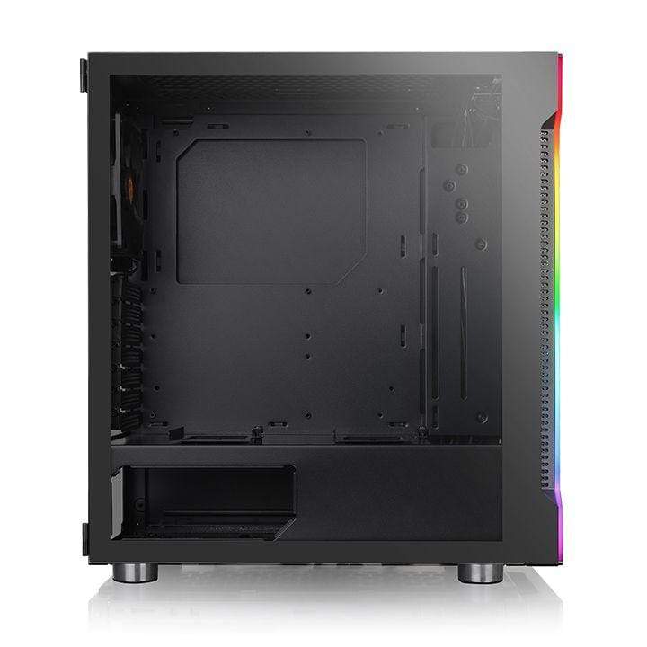 Thermaltake H200 TG RGB Midi Tower Black PC Case CA-1M3-00M1WN-00