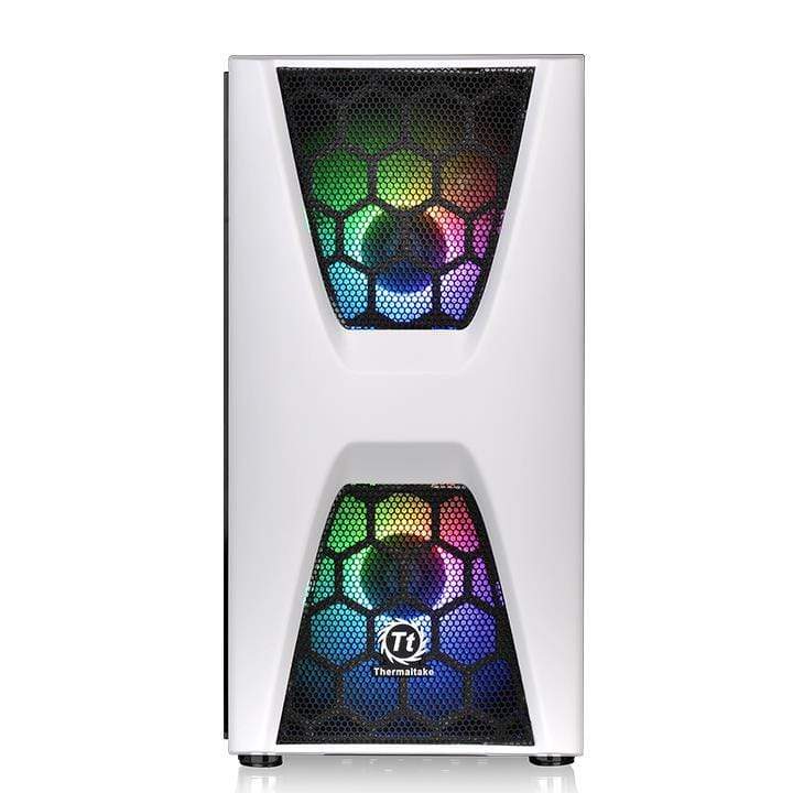 Thermaltake Commander C34 TG Snow ARGB Edition Midi Tower Black and White PC Case CA-1N5-00M6WN-00