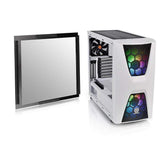 Thermaltake Commander C34 TG Snow ARGB Edition Midi Tower Black and White PC Case CA-1N5-00M6WN-00