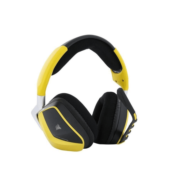 Corsair CA-9011135-WW/RF headphones or headset Head-band Black and Yellow