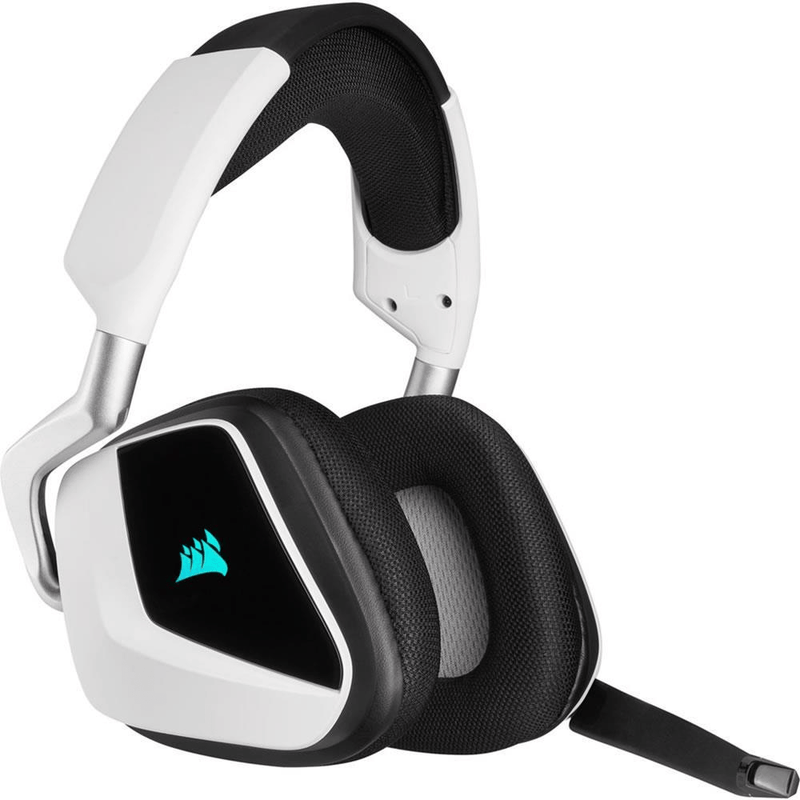 Corsair VOID RGB ELITE Wireless Headset Head-band Black and White CA-9011202-AP