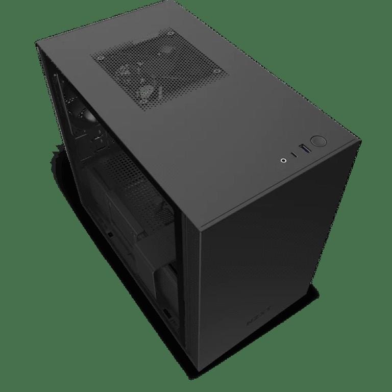 NZXT H210i Mini-ITX PC Case with Lighting and Fan control Black CA-H210I-B1