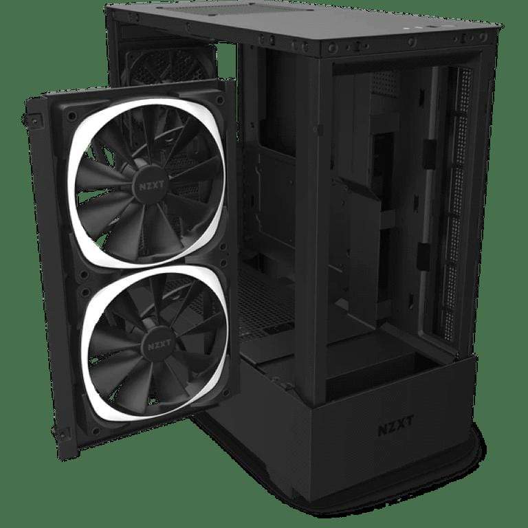 NZXT H510 Elite Premium Compact Mid-Tower PC Case Black CA-H510E-B1