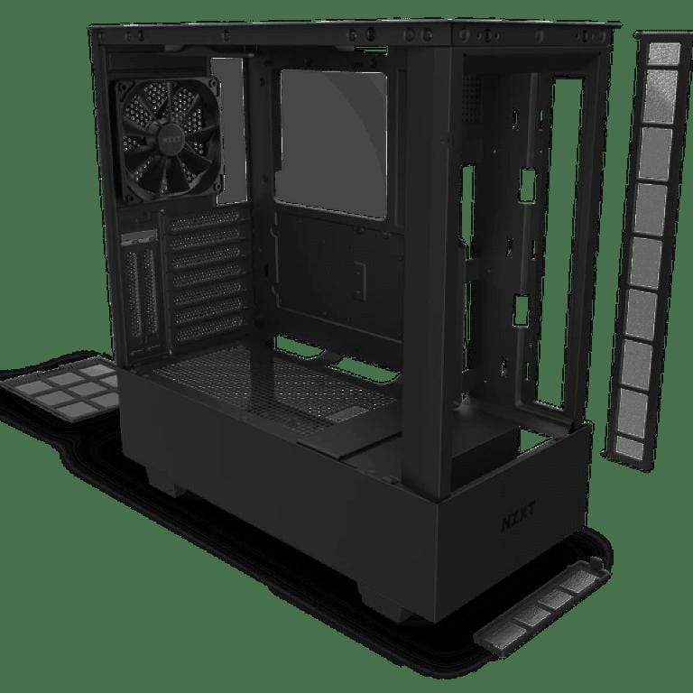 NZXT H510 Elite Premium Compact Mid-Tower PC Case Black CA-H510E-B1