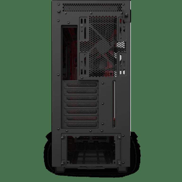 NZXT H710 Mid-Tower Case with Tempered Glass Black-Red CA-H710B-BR