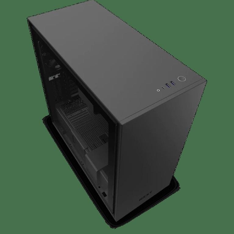 NZXT H710i Mid-Tower Case with Lighting and Fan Control Black CA-H710I-B1