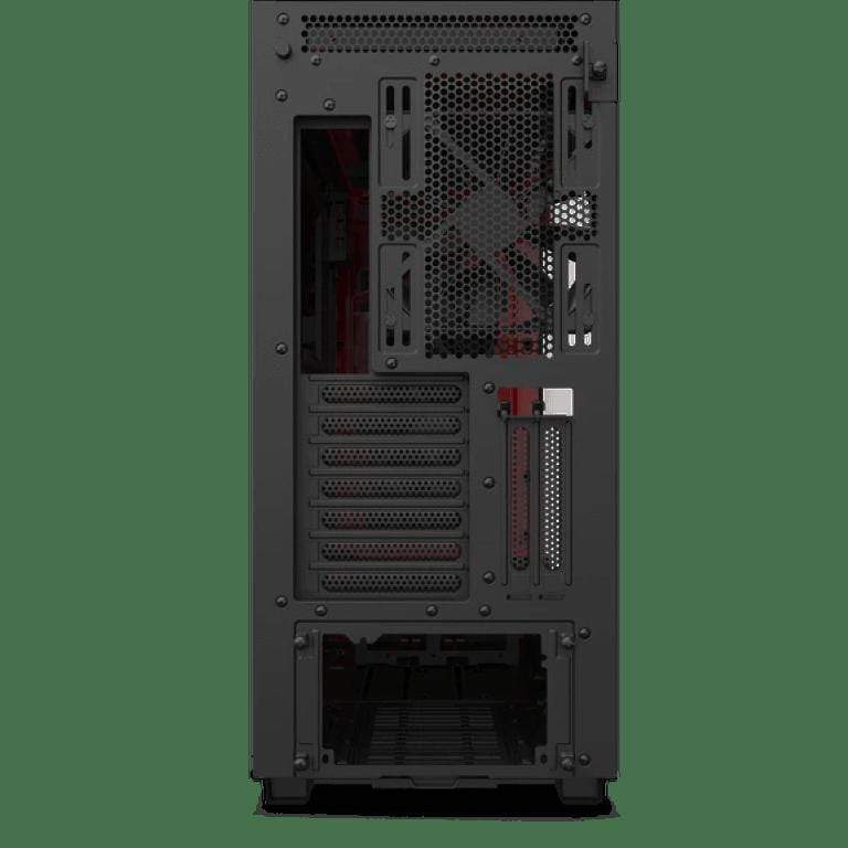 NZXT H710i Mid-Tower Case with Lighting and Fan Control Black-Red CA-H710I-BR