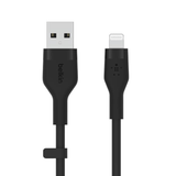 Belkin BoostCharge Flex USB-A Cable with Lightning Connector Black CAA008BT1MBK