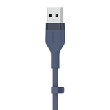 Belkin BoostCharge Flex USB-A Cable with Lightning Connector Blue CAA008BT1MBL
