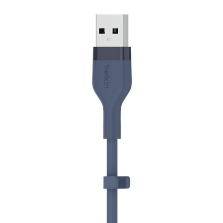 Belkin BoostCharge Flex USB-A Cable with Lightning Connector Blue CAA008BT1MBL