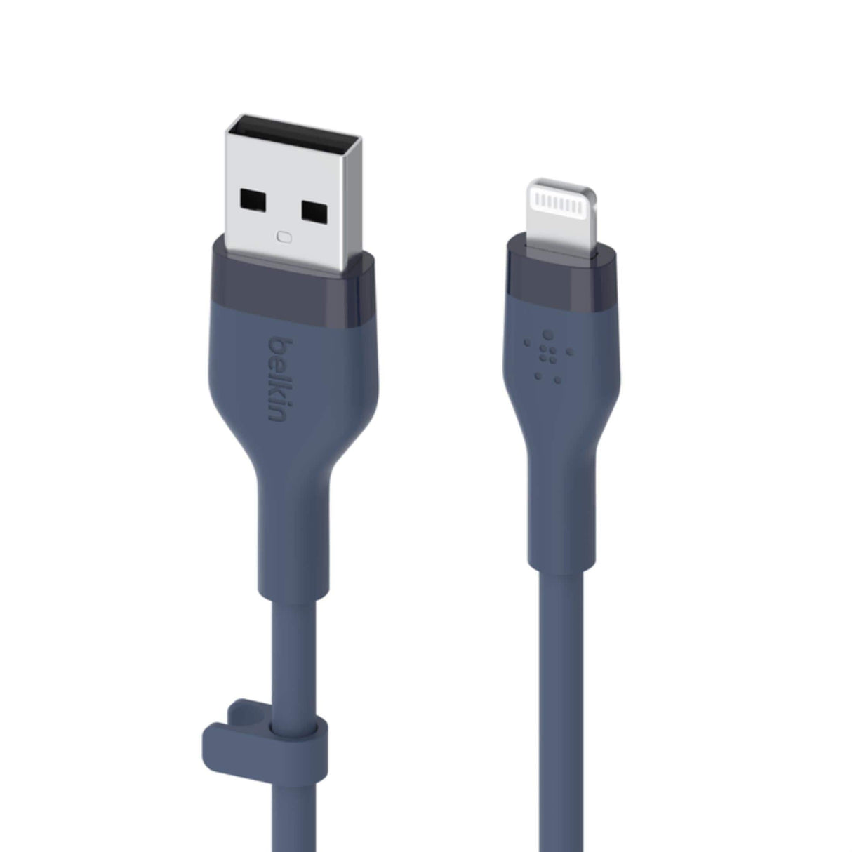 Belkin BoostCharge Flex USB-A Cable with Lightning Connector Blue CAA008BT1MBL
