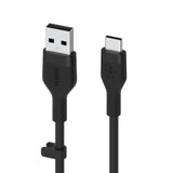 Belkin BoostCharge Flex 2m USB-A to USB-C Cable Black CAB008BT2MBK