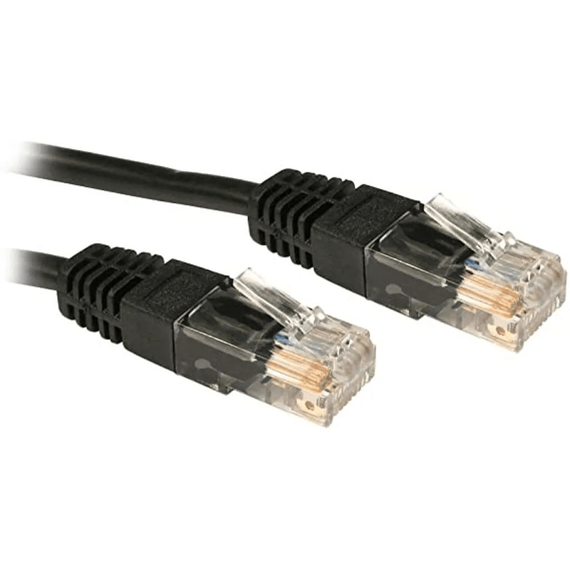 RCT 10m Cat5e LAN Network Cable - Black CAT5E-10M-BLK