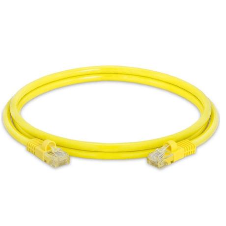 Cattex 1m CAT6A Cable Yellow CAT6A-1M-YLW