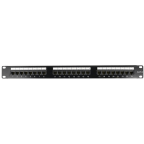 Cattex 24 Port CAT6 UTP Patch Panel CATPATCH624