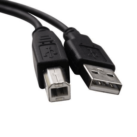 Mecer 5m USB A to USB B Printer Cable CATUSB5AB