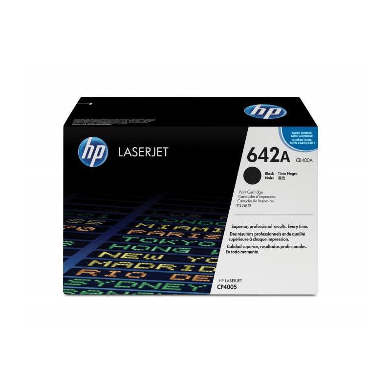 HP 624A Black Toner Cartridge 7,500 Pages Original CB400A Single-pack