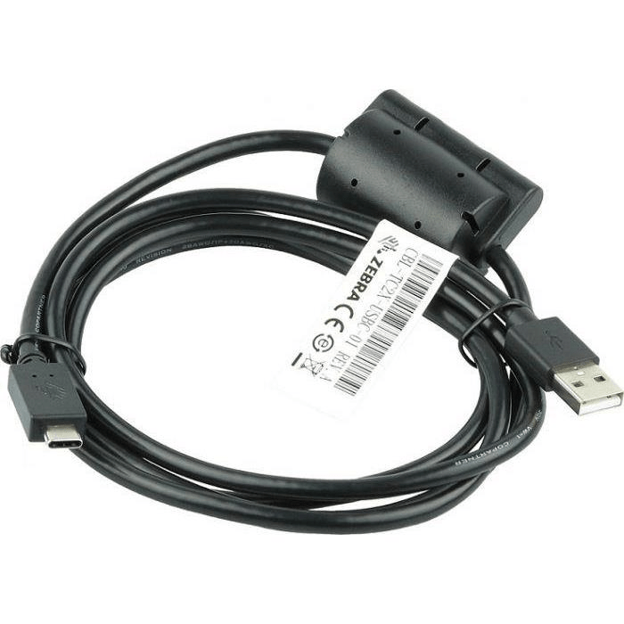 Zebra USB cable USB A Black CBL-TC2X-USBC-01 – FirstShop