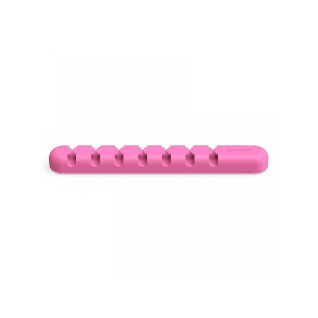 Orico 7 Slot Desktop Cable Clip Pink CBS7-PK