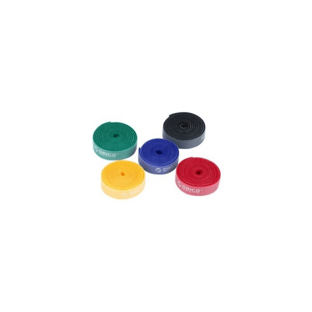 Orico 5-Pack 1m Hook and Loop Cable Tie CBT-5S