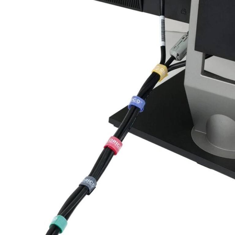 Orico 5-Pack 1m Hook and Loop Cable Tie CBT-5S