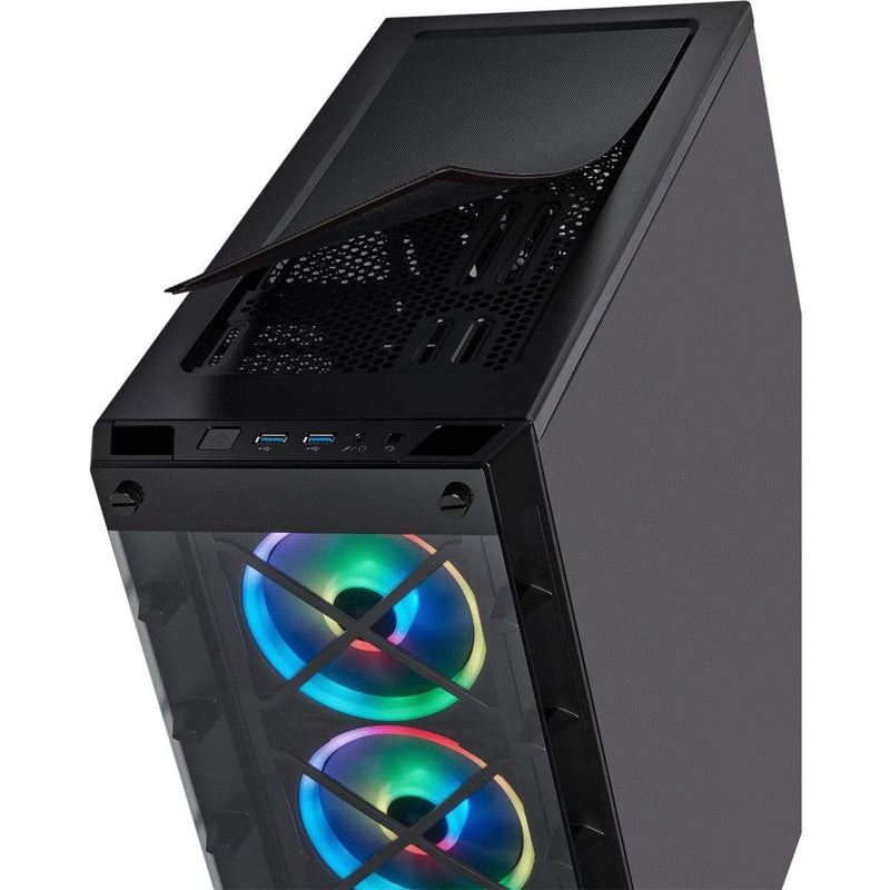 Corsair ICUE 465X RGB Midi Tower Black PC Case CC-9011188-WW