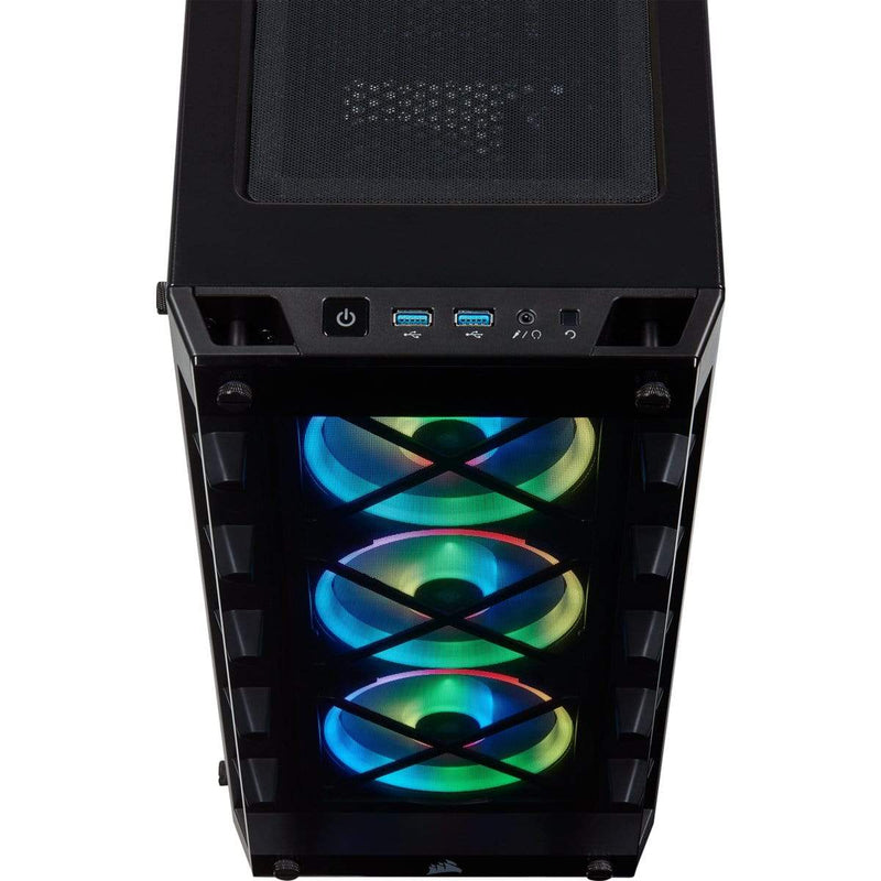 Corsair ICUE 465X RGB Midi Tower Black PC Case CC-9011188-WW