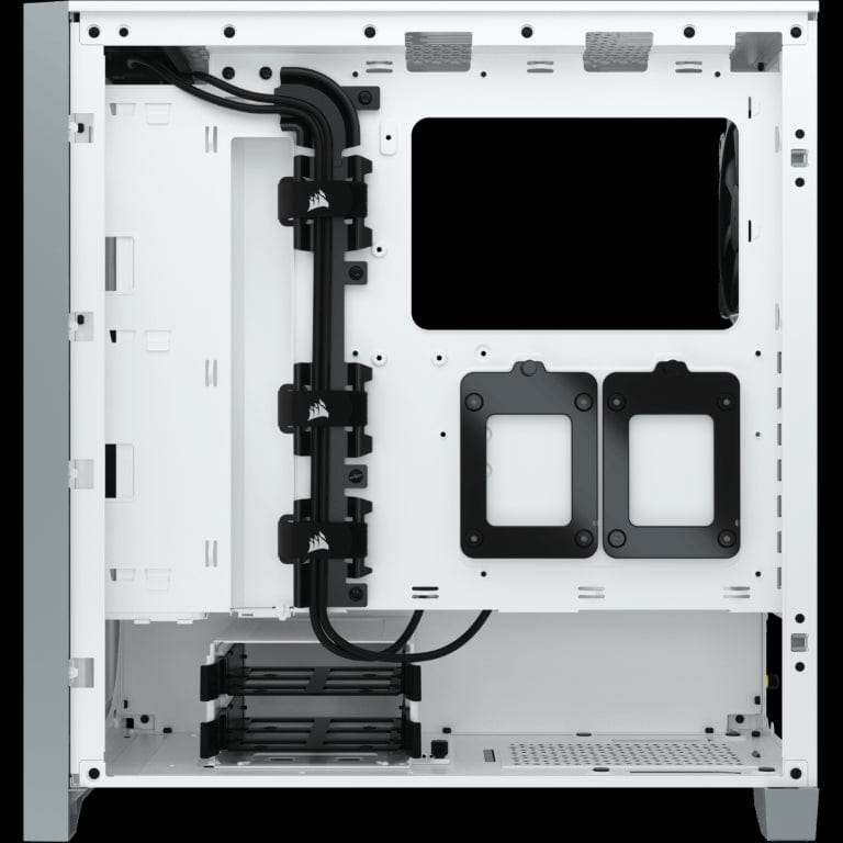 Corsair 4000D AIRFLOW Tempered Glass Mid-Tower ATX Case White CC-9011201-WW