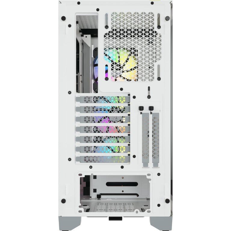 Corsair 4000X iCUE RGB Midi PC Tower White CC-9011205-WW