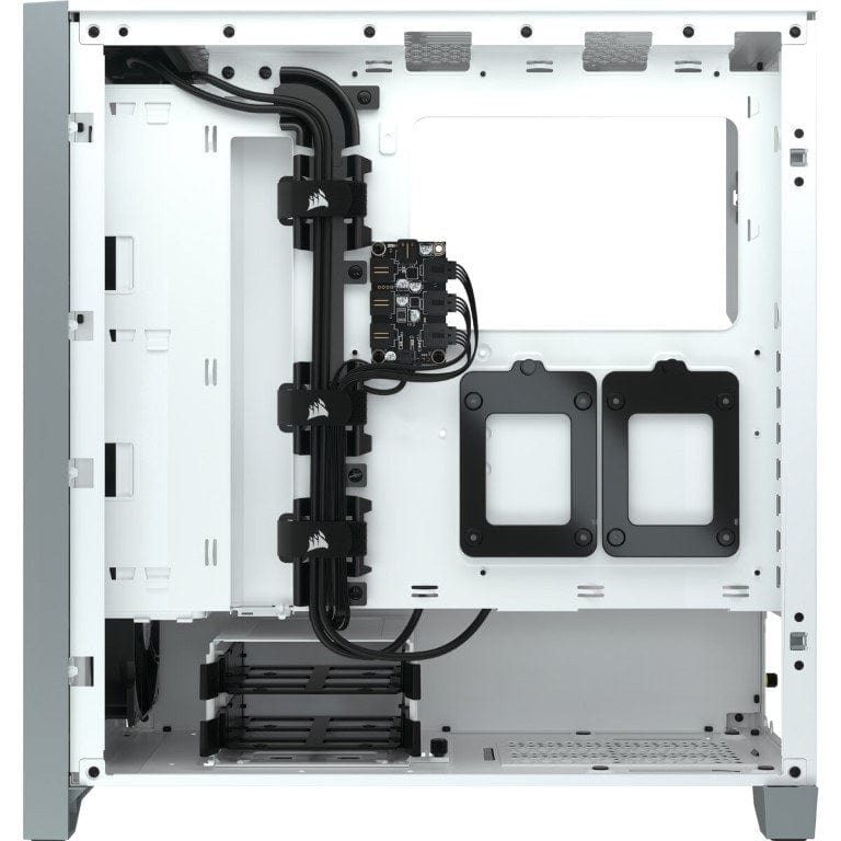 Corsair 4000X iCUE RGB Midi PC Tower White CC-9011205-WW