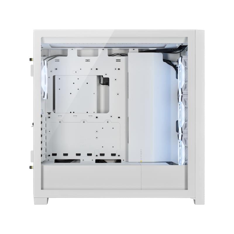 Corsair iCUE 5000X RGB QL Edition Mid Tower Gaming PC Case True White CC-9011233-WW