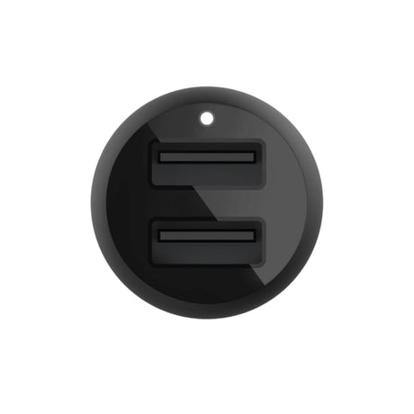 Belkin 24W Dual USB-A Car Charger - Black CCB001BTBK