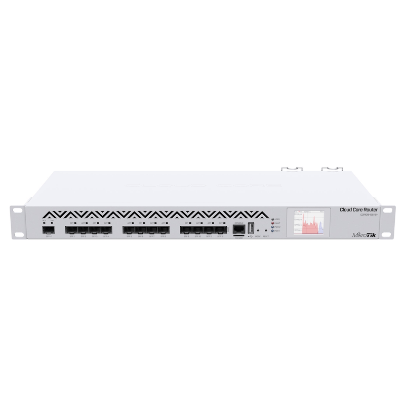 Mikrotik CCR1016-12S-1S+ 12-SFP-port Cloud Core Router with 1 SFP+ Port
