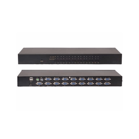 Cattex 16-port Rack Mountable KVM Console CD-1U1600