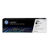 HP 128A Black Toner Cartridges 4,000 Pages Each Original CE320AD Dual-pack