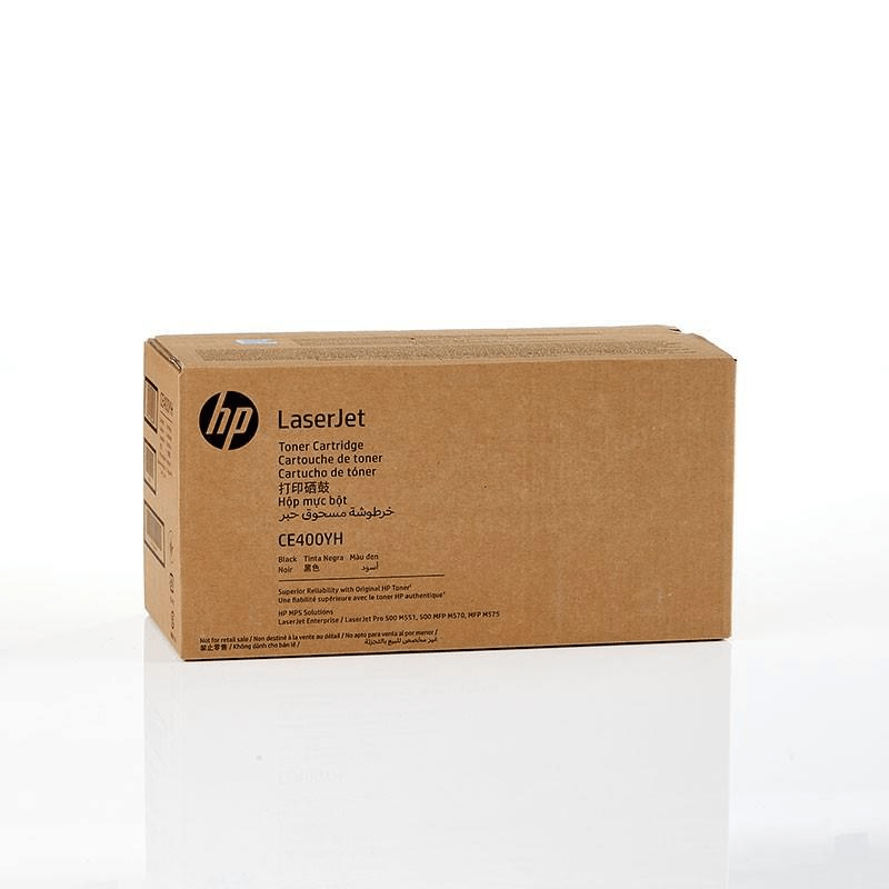 HP Contract Only CE400YH Black Toner Cartridge Original Single-pack