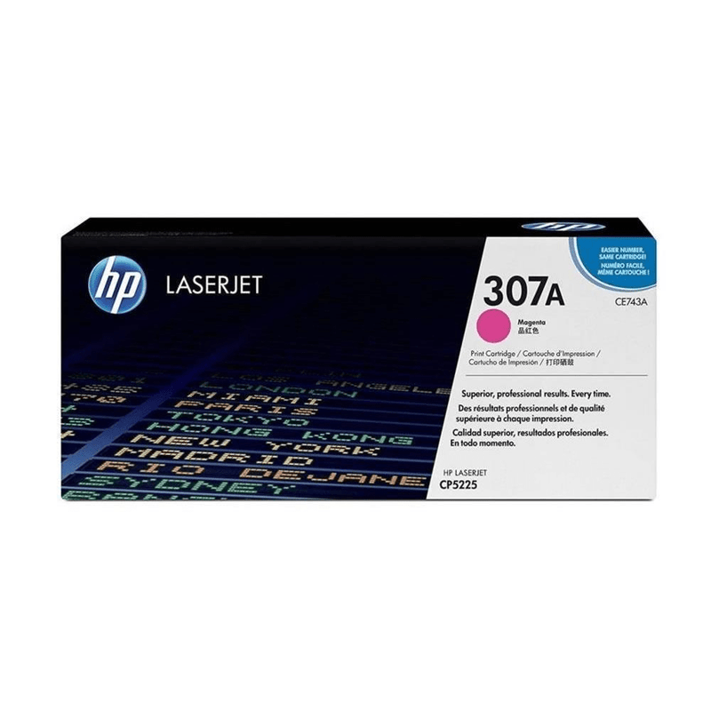 HP Contract Only 307A Magenta Toner Cartridge 7,300 Pages Original CE743AH Single-pack