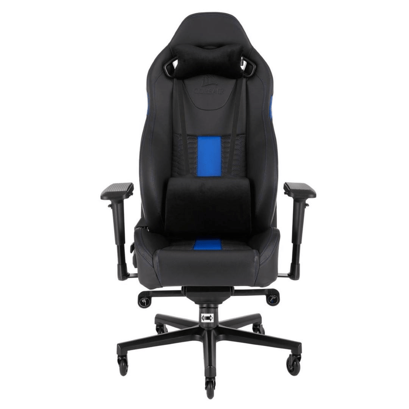 Corsair T2 Road Warrior Gaming Chair - Black Blue CF-9010009