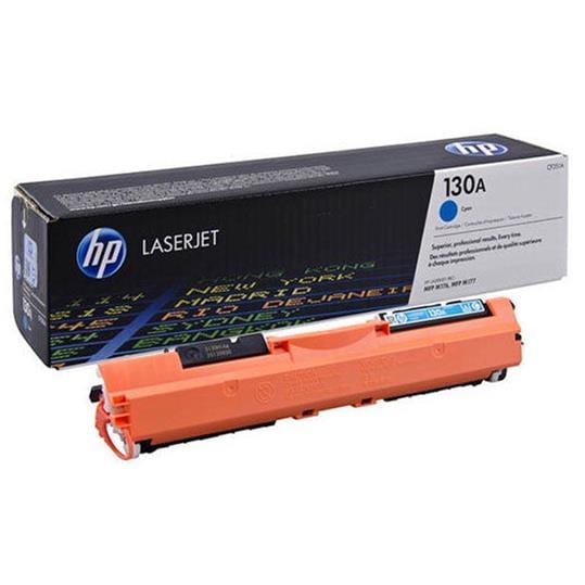 HP 130A Cyan Toner Cartridge 1,000 Pages Original CF351A Single-pack