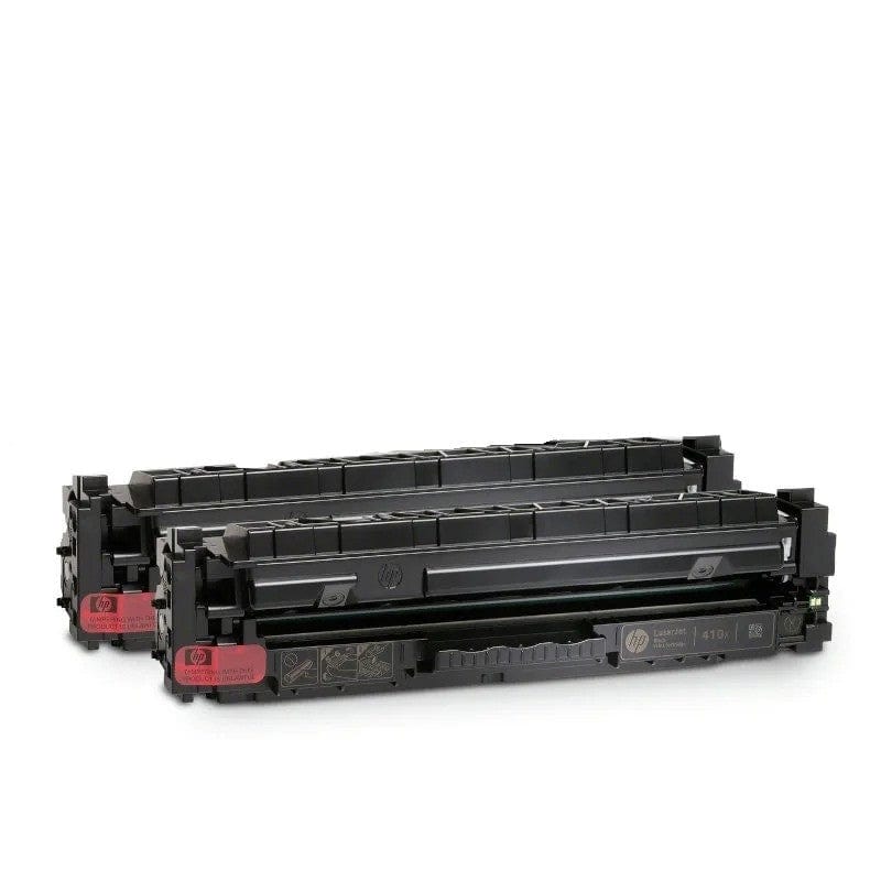 HP 410X Black Toner Cartridges 6,500 Pages Each Original CF410XD Dual-pack