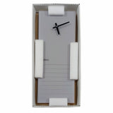 Parrot Glass Clock With Notes 200x 580mm Grey CG2058L